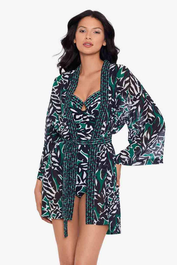 MiracleSuit Palma Verde Kimono